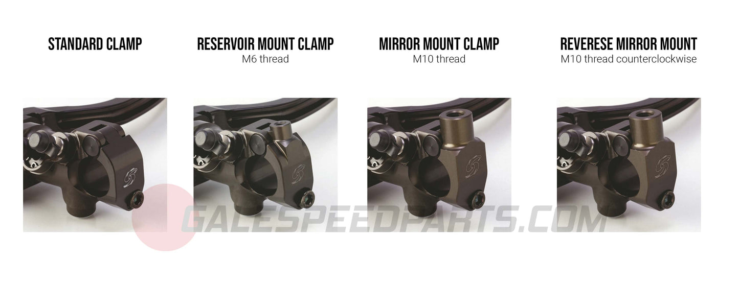 RM Master cylinder - fixed lever ratio