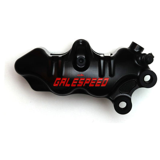 Axial 4 piston caliper