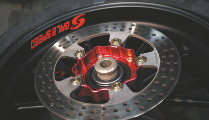 Floating rear rotor Kawasaki